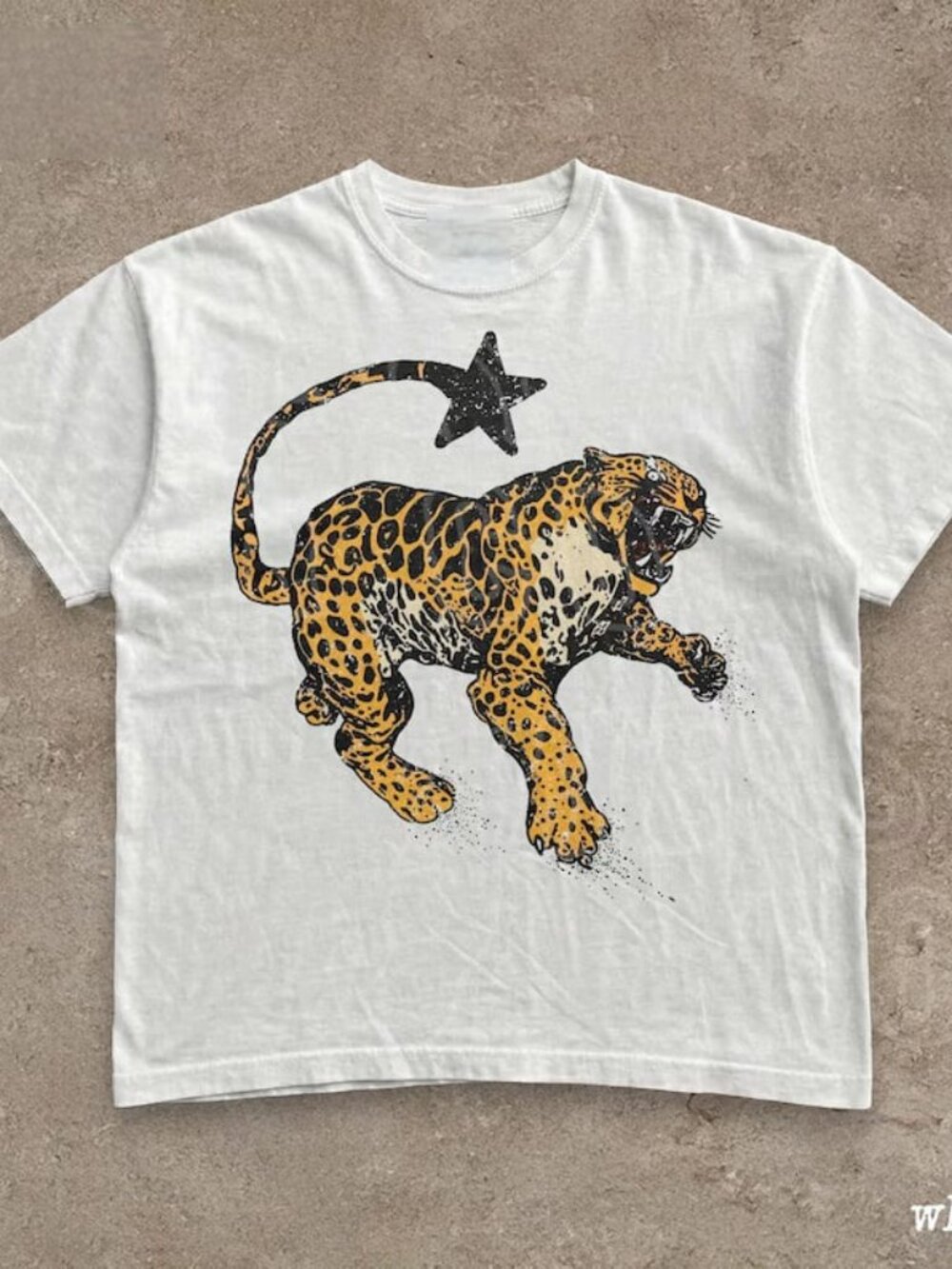 Graphic Retro Jaguar Shirt, Nature Graphic Tee, Animal Shirt